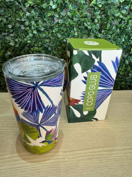 Copo Farm Glub 500ML Passaros Pintados