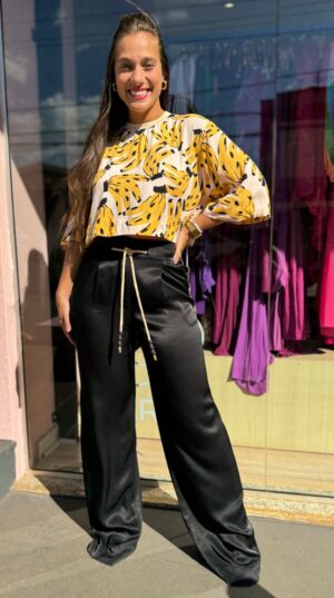 Blusa Cropped Bossa Banana Farm - Imagem 3