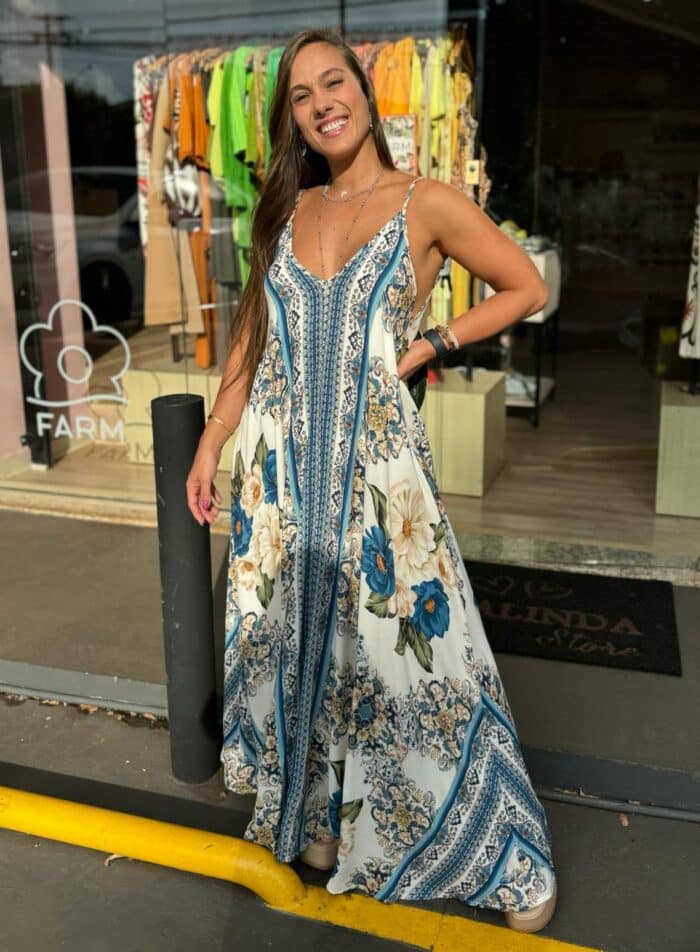 Vestido longo Anastacia - Imagem 1