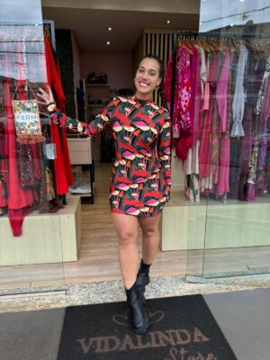 Vestido Curto Cogumelo Silvestre - Imagem 2