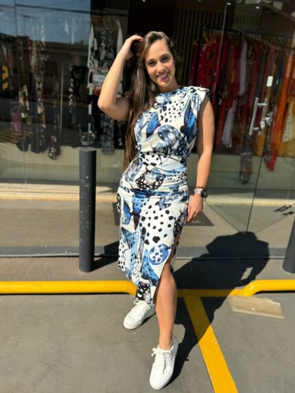 Vestido Midi Arraia Poa Farm