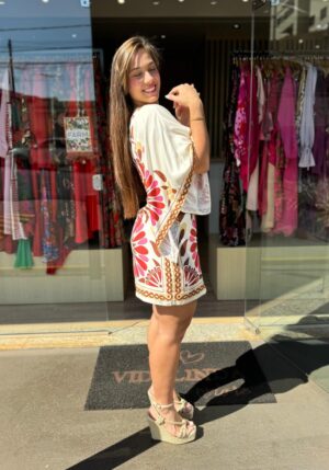 Vestido Ombro So Florejo Farm - Imagem 2