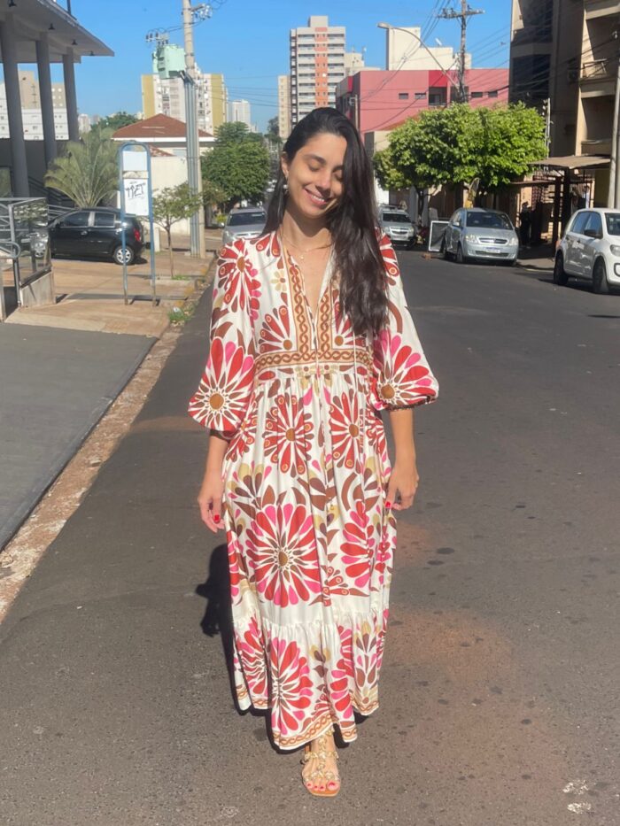 Vestido Cropped Florejo - Imagem 1