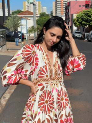 Vestido Cropped Florejo - Imagem 2