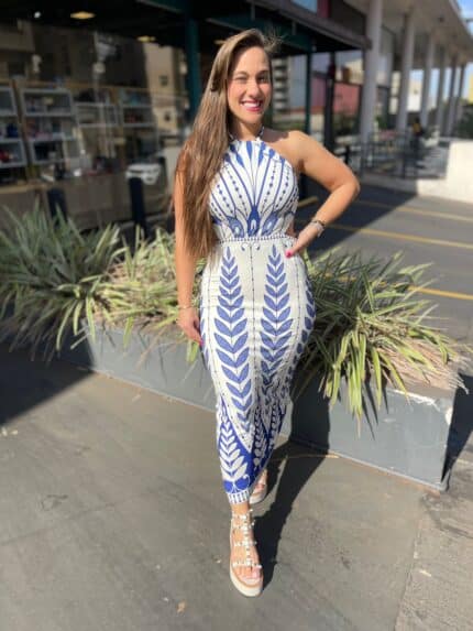 Vestido Midi Samambaia E