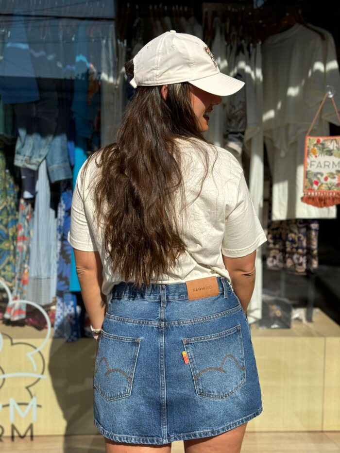 Mini Saia Jeans Farm - Imagem 3