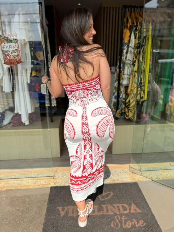 Vestido Midi Coqueiro Majestoso - Imagem 2