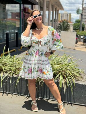 Vestido Curto Delicadeza de Fruta