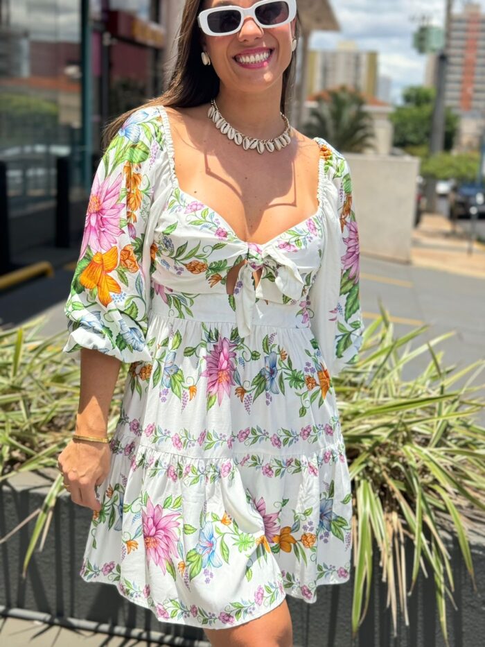 Vestido Curto Delicadeza de Fruta - Imagem 3