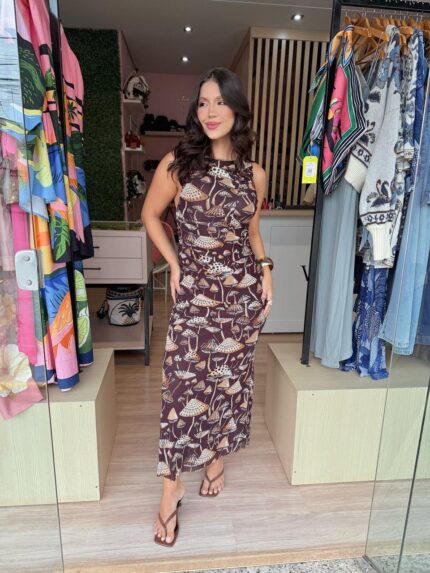 VESTIDO CROPPED TULE COGU