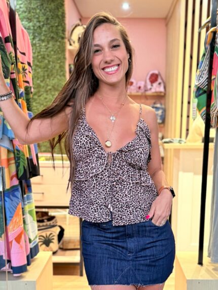 Blusa Baby Onça