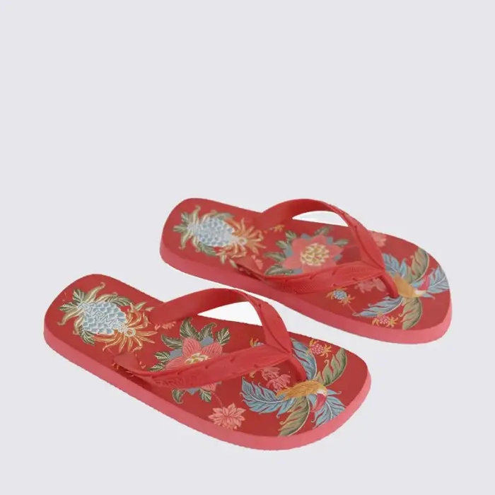 Chinelo Rasteiro Farm Amalfi Rosa - Imagem 1