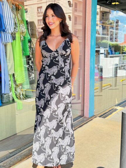 Vestido Alcinhas Tigres