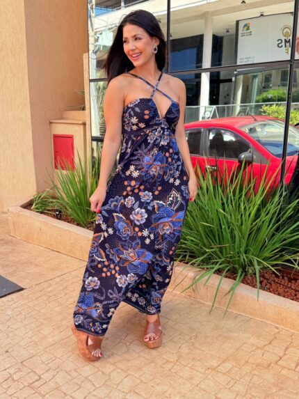 Vestido Longo Noite Florida