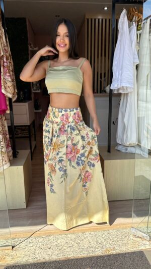 Saia Cropped Maria Lenco - Imagem 3