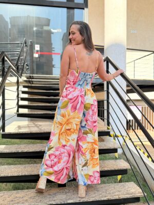 Macacao Floral  Rebeca - Imagem 2