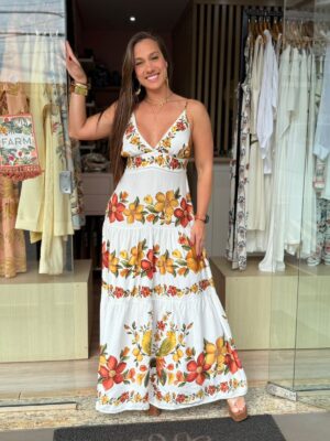 Vestido Longo Bosque Chic - Imagem 3