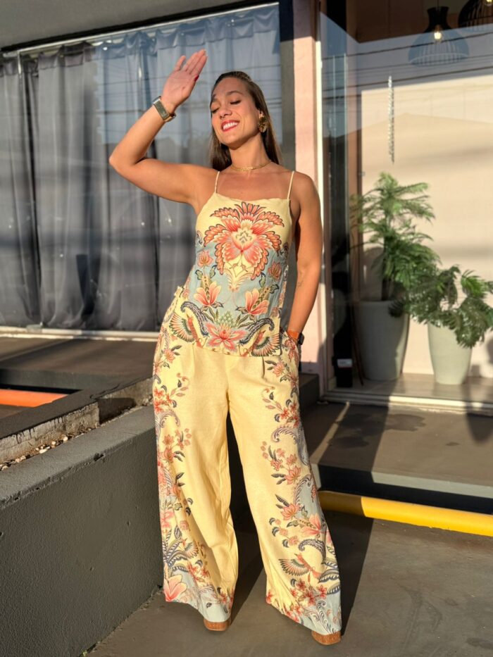 Calça Reta Encanto Boho - Imagem 3