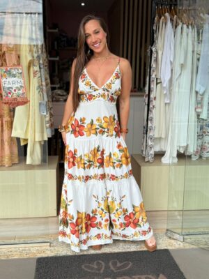 Vestido Longo Bosque Chic