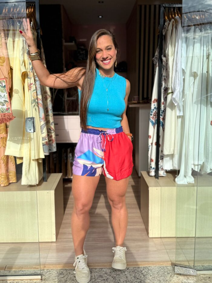 Short Lenço Brasil E - Imagem 1