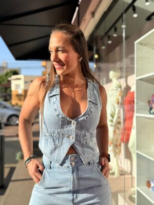 Colete Cropped Buena Vista Jeans