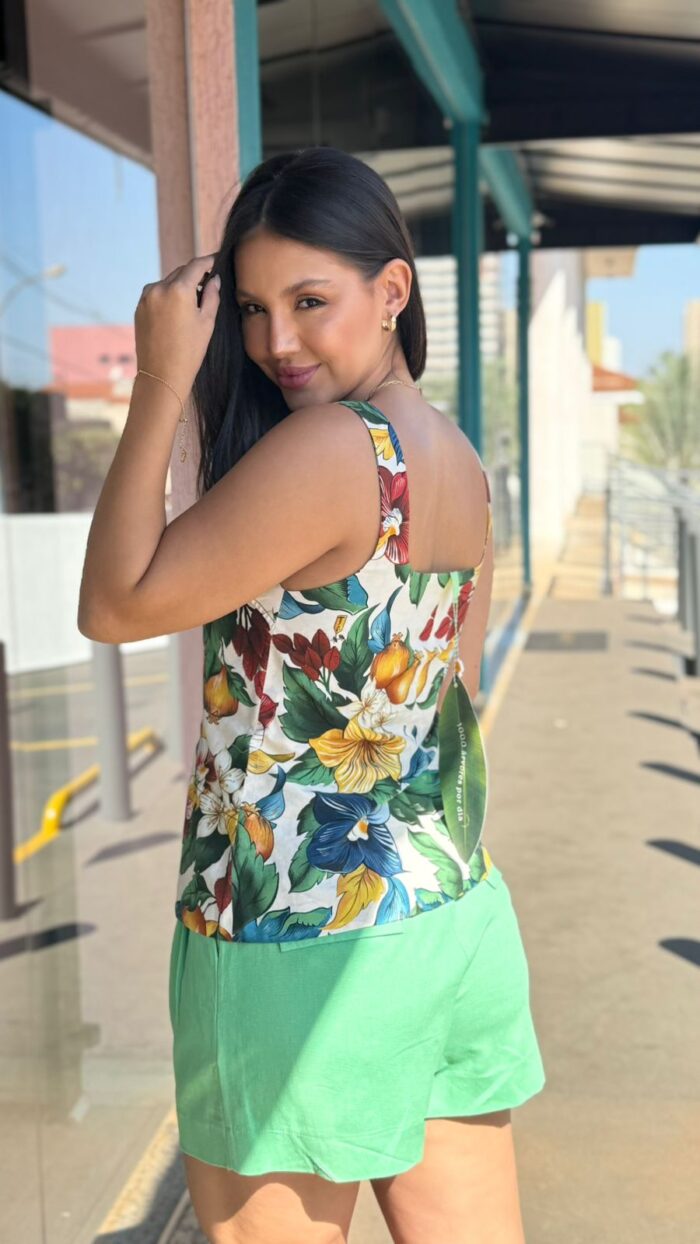 Blusa Colete Tropicalzinho - Imagem 3