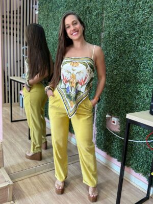 Calça Cenoura Alfaiataria