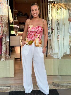 Blusa Floral Rebeca E