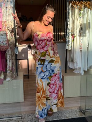 Saia Floral Rebeca E - Imagem 2