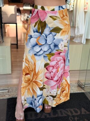 Saia Floral Rebeca E