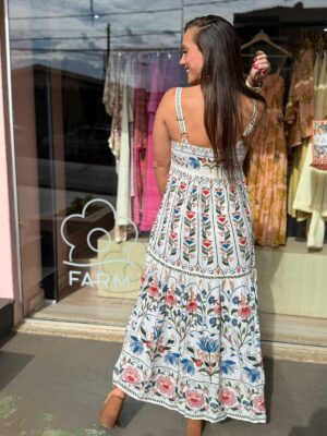 Vestido Longo Jardim Beleza - Imagem 4