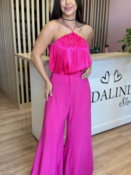 Calça Pantacourt Viscose