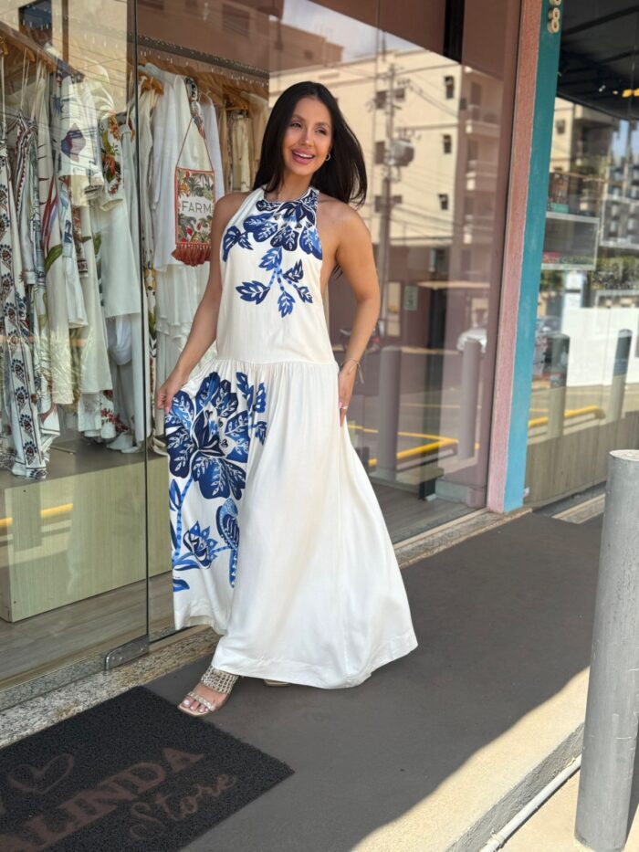 Vestido Longo Paraiso FARM - Imagem 3