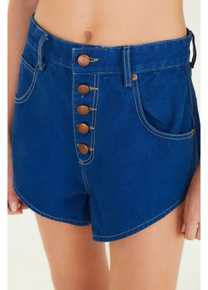 Short Jeans Degrau FARM - Imagem 1