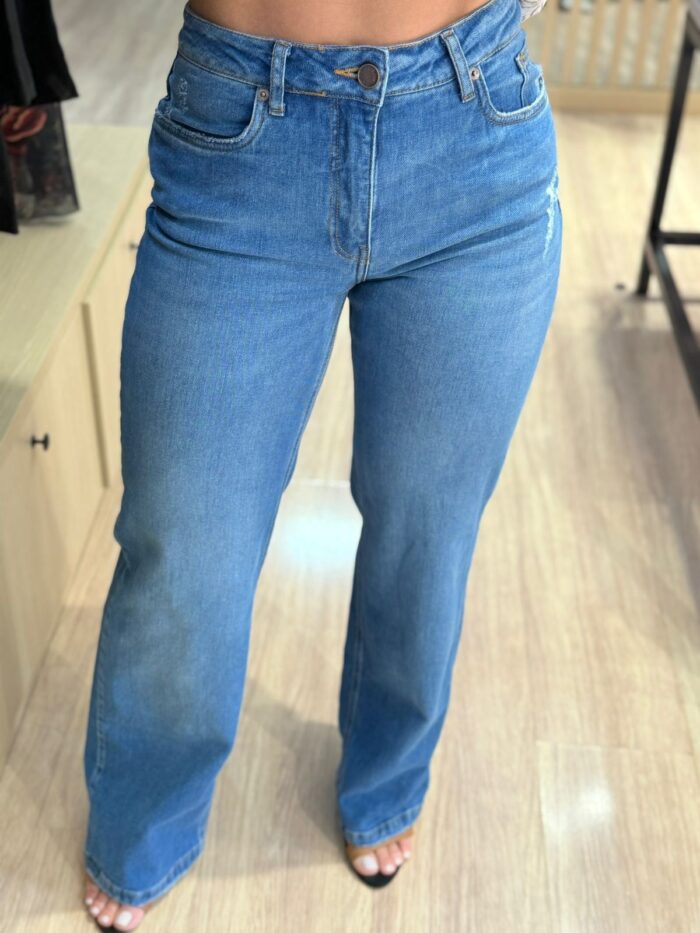 Calça  Jeans Blue Reta - Imagem 3