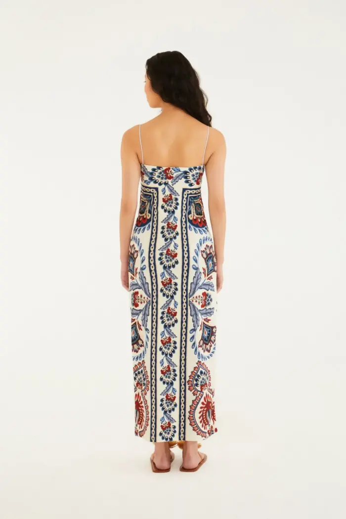 Vestido Midi Lenço Náutico FARM - Imagem 2