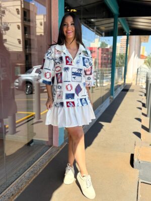Vestido Polo Tropical Vintage