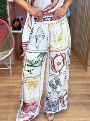 Calça Pantalona Brasil Vintage - Imagem 2