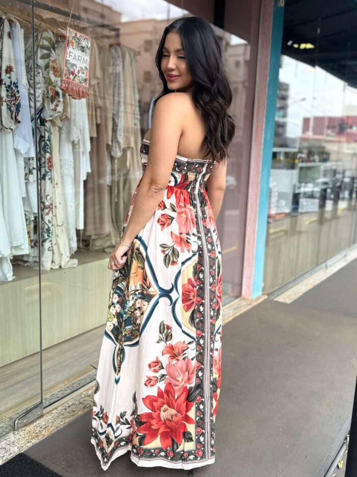 Vestido Cropped Flor  Do Rio - Imagem 3