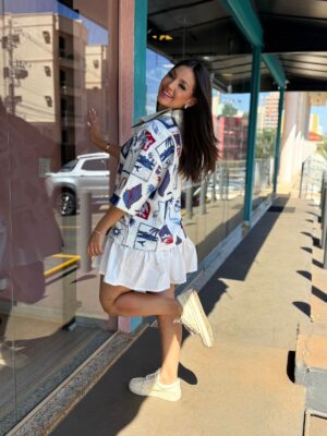 Vestido Polo Tropical Vintage - Imagem 3