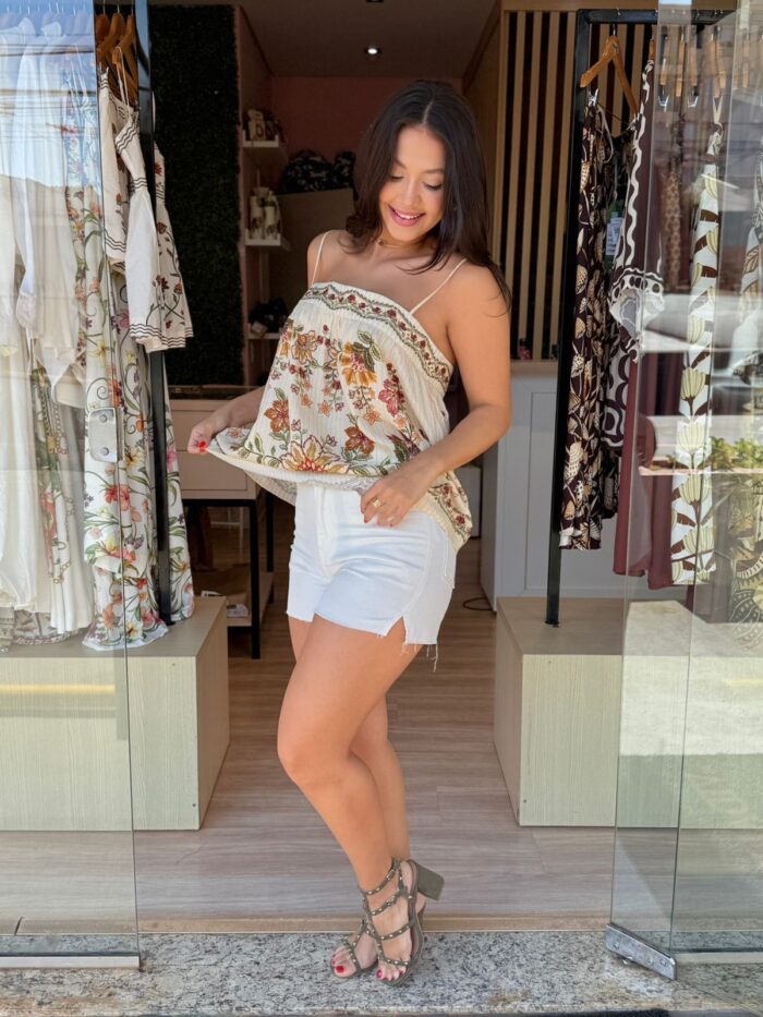 Regata Floral Juliana - Imagem 3