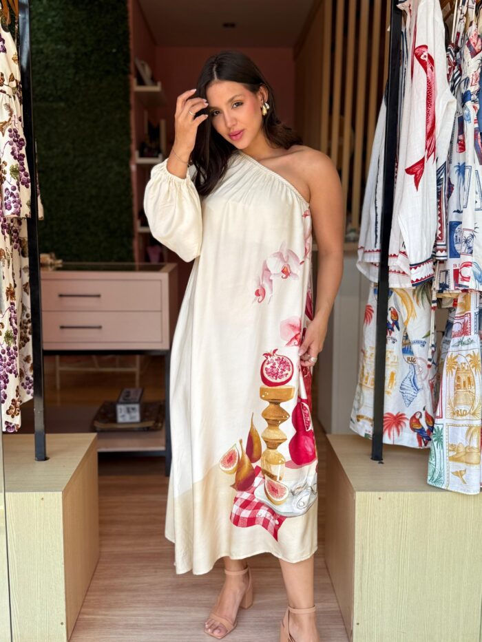 Vestido Ombro So  Afrodite FARM - Imagem 3