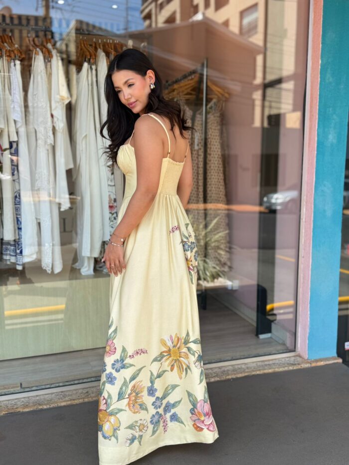 Vestido Cropped Corselet Maira Lenco - Imagem 4