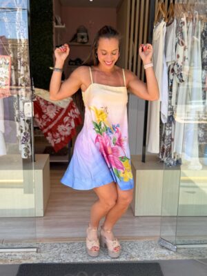 Vestido Curto Floral Nena | FARM - Imagem 2