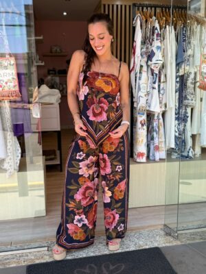 Regata Floral Cleo FARM - Imagem 2