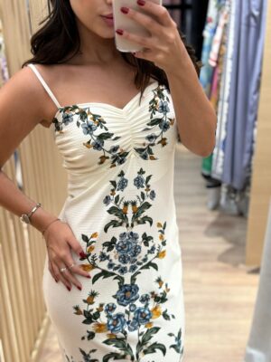 Vestido Midi Floral Penelope | FARM - Imagem 4