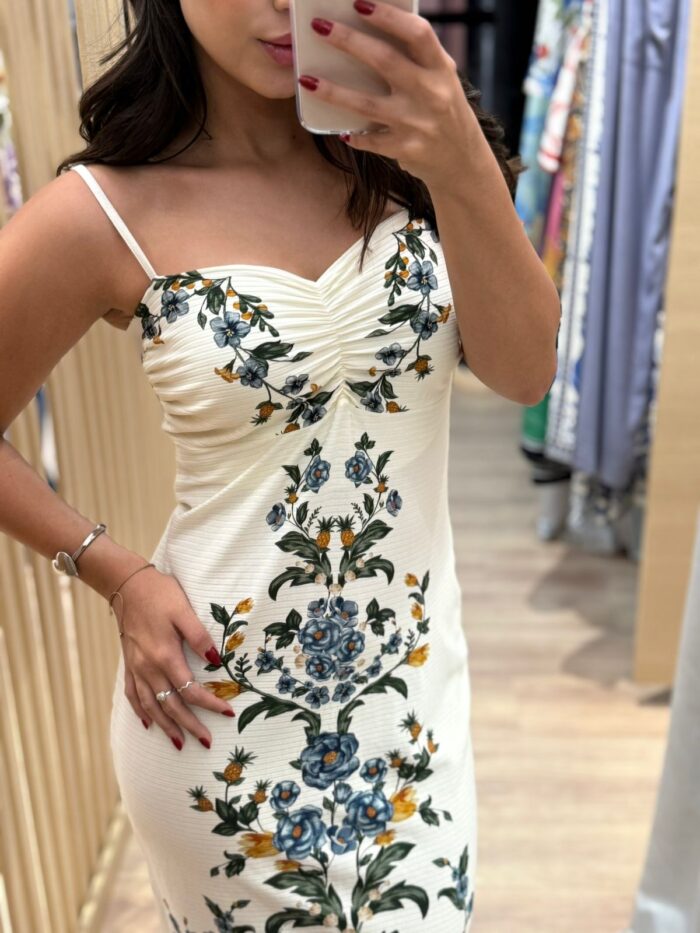Vestido Midi Floral Penelope | FARM - Imagem 4