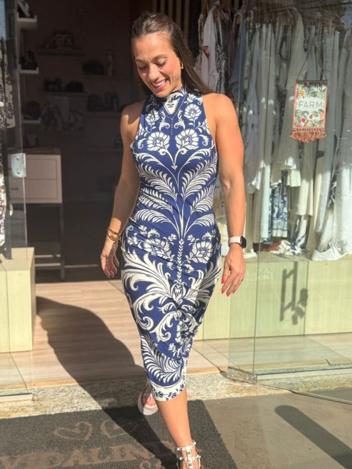 Vestido Midi Santori FARM - Imagem 3