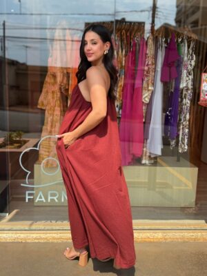 Vestido Ombro So Longo FARM - Imagem 3