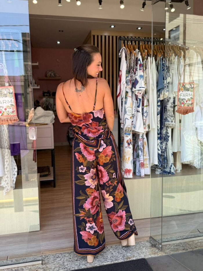Regata Floral Cleo FARM - Imagem 3